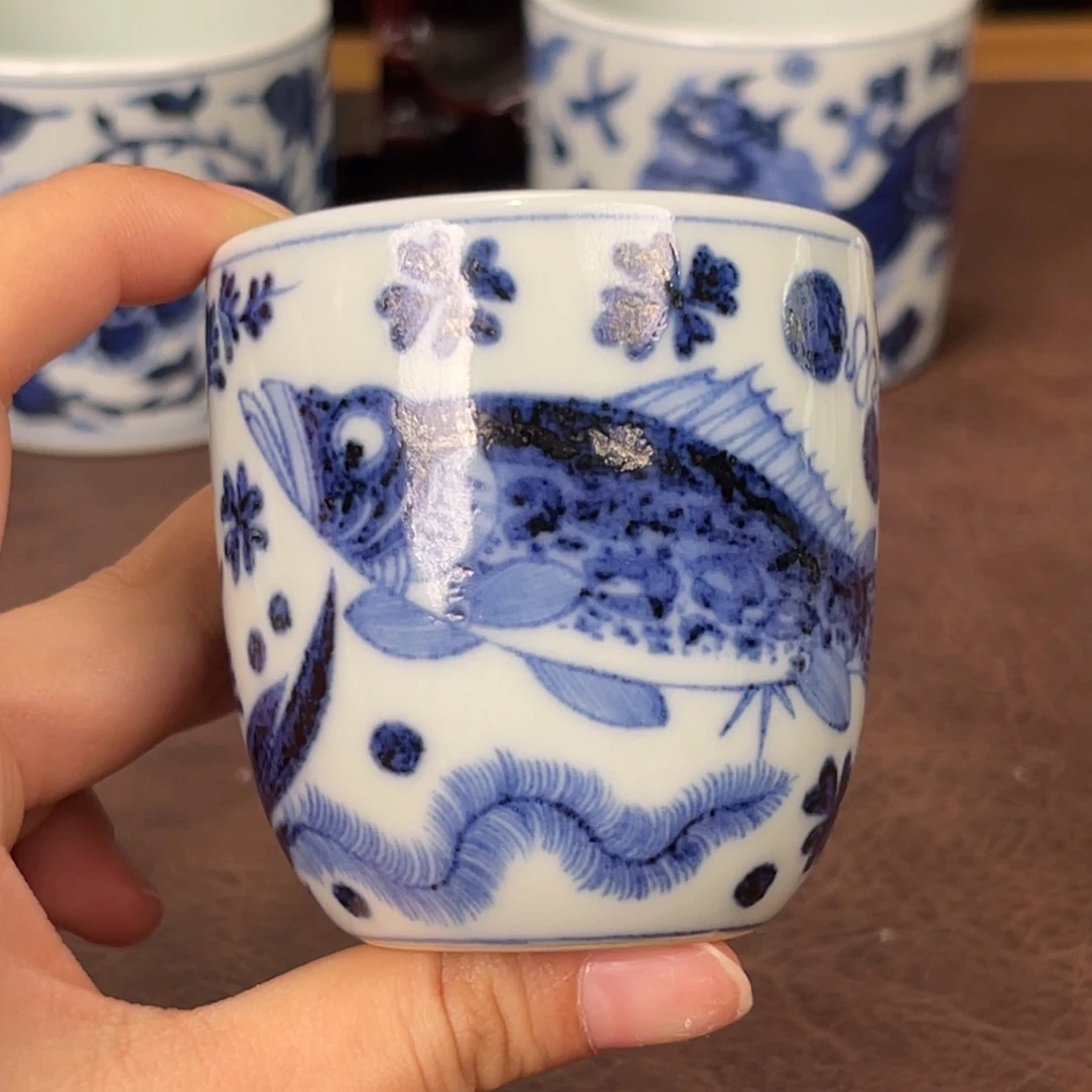 素月明河鳜鱼手雷杯