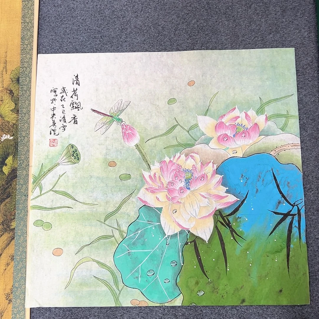 国画宣纸国画纯手绘作品