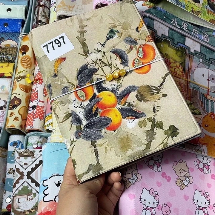 织绣A5 活页不加纸7797