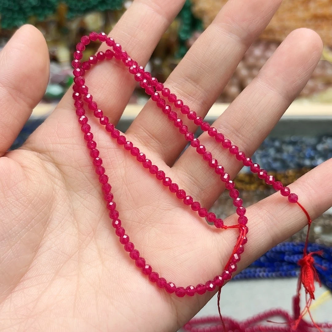 玛瑙/玉髓未镶嵌珠宝半成品卡3红刚切一条