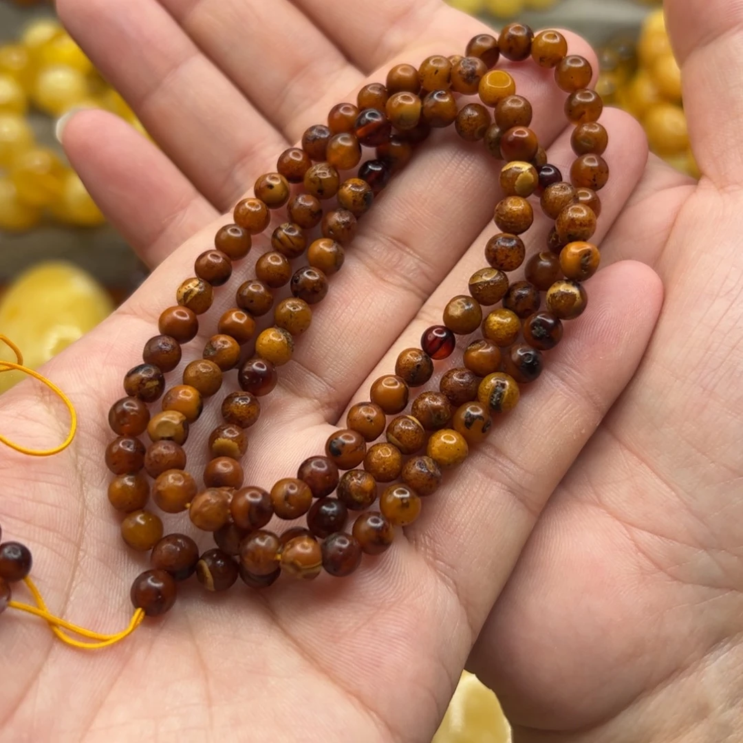 琥珀未镶嵌珠宝奇石