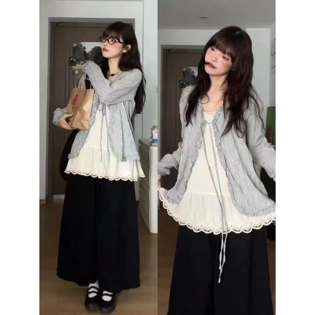 法式INS风辣妹风宽松慵懒风小香风韩版短裤时尚套装