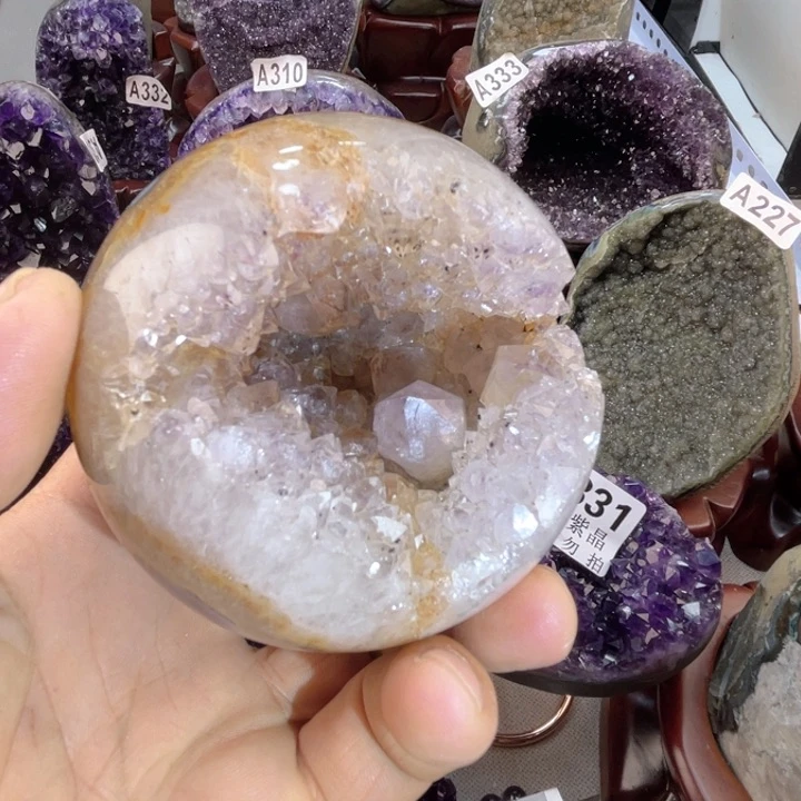 未镶嵌大型摆件（非配饰）紫晶