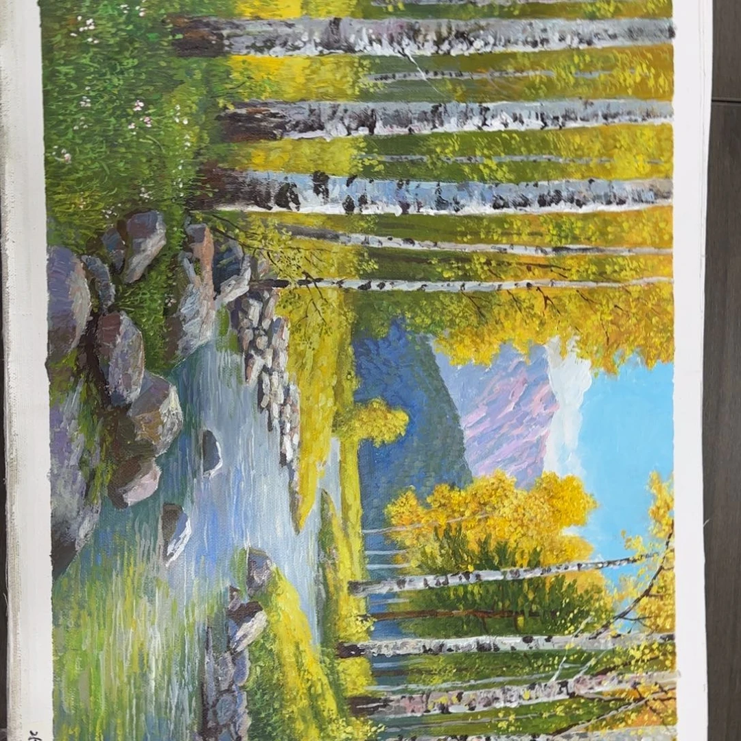油画加油加油努力加油加油