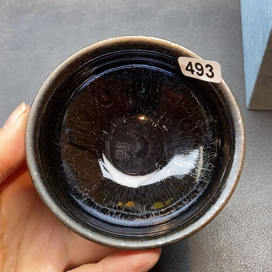 茶盏伊伊建窑建盏茶器493