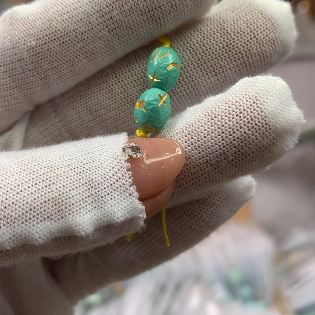 绿松石未镶嵌挂件