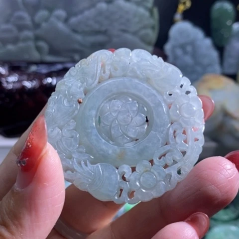 【闪购商品】颈饰未镶嵌翡翠仿古