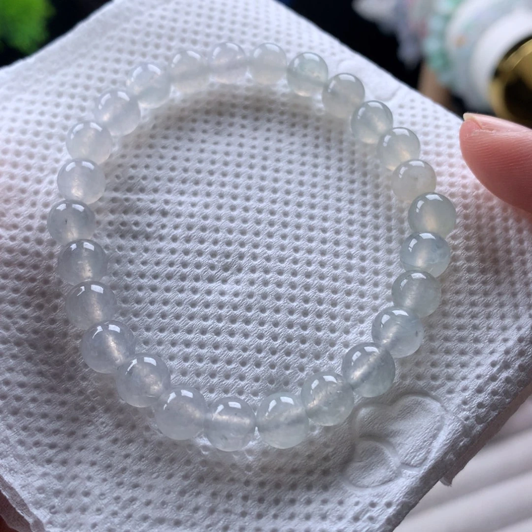 翡翠未镶嵌手链卡7