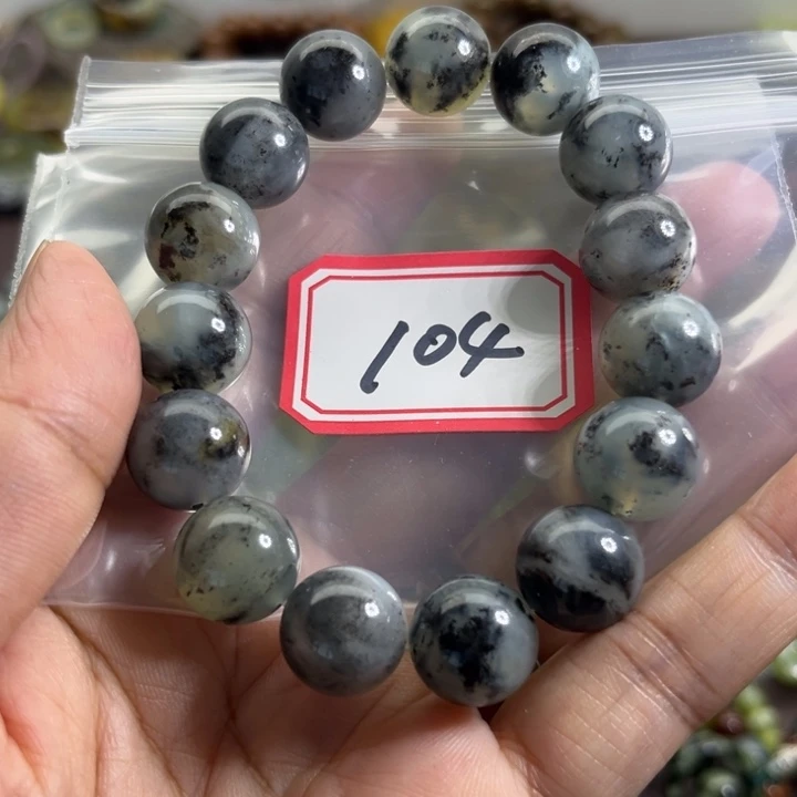 蛇纹石玉未镶嵌手链