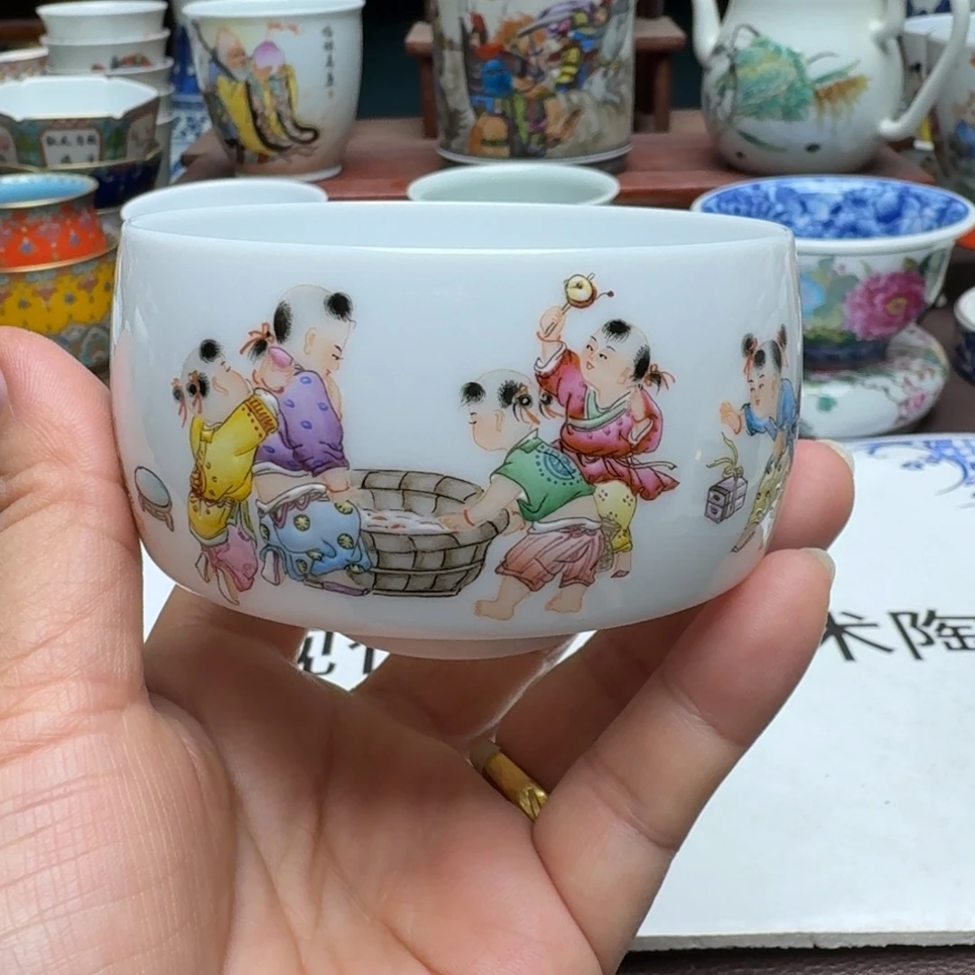 景德镇手工手绘展示