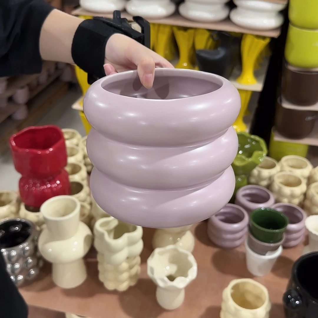 中号花盆花盆花盆无孔