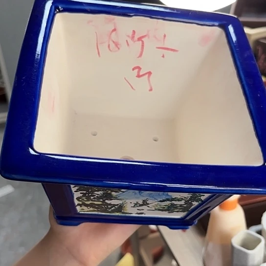 紫砂花盆宜兴紫荆