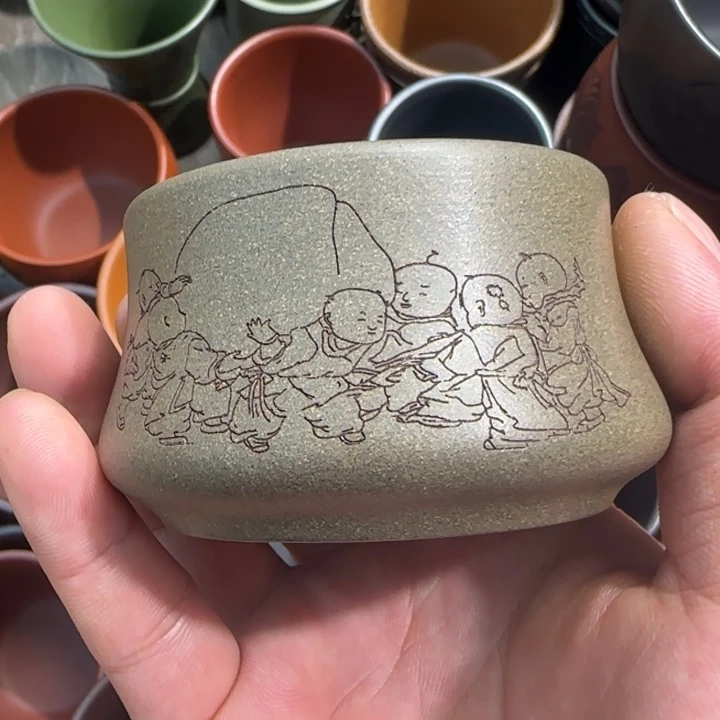 茶杯紫砂全手工制作工艺