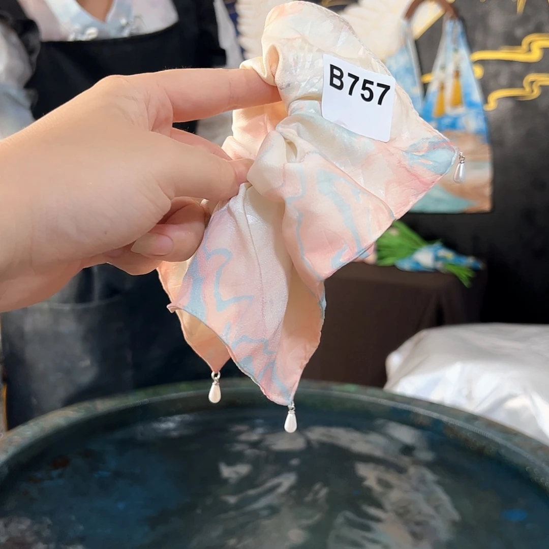 757珍珠发圈手作饰品