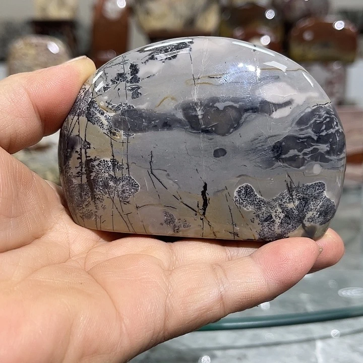 广西石用****旺国画石摆件