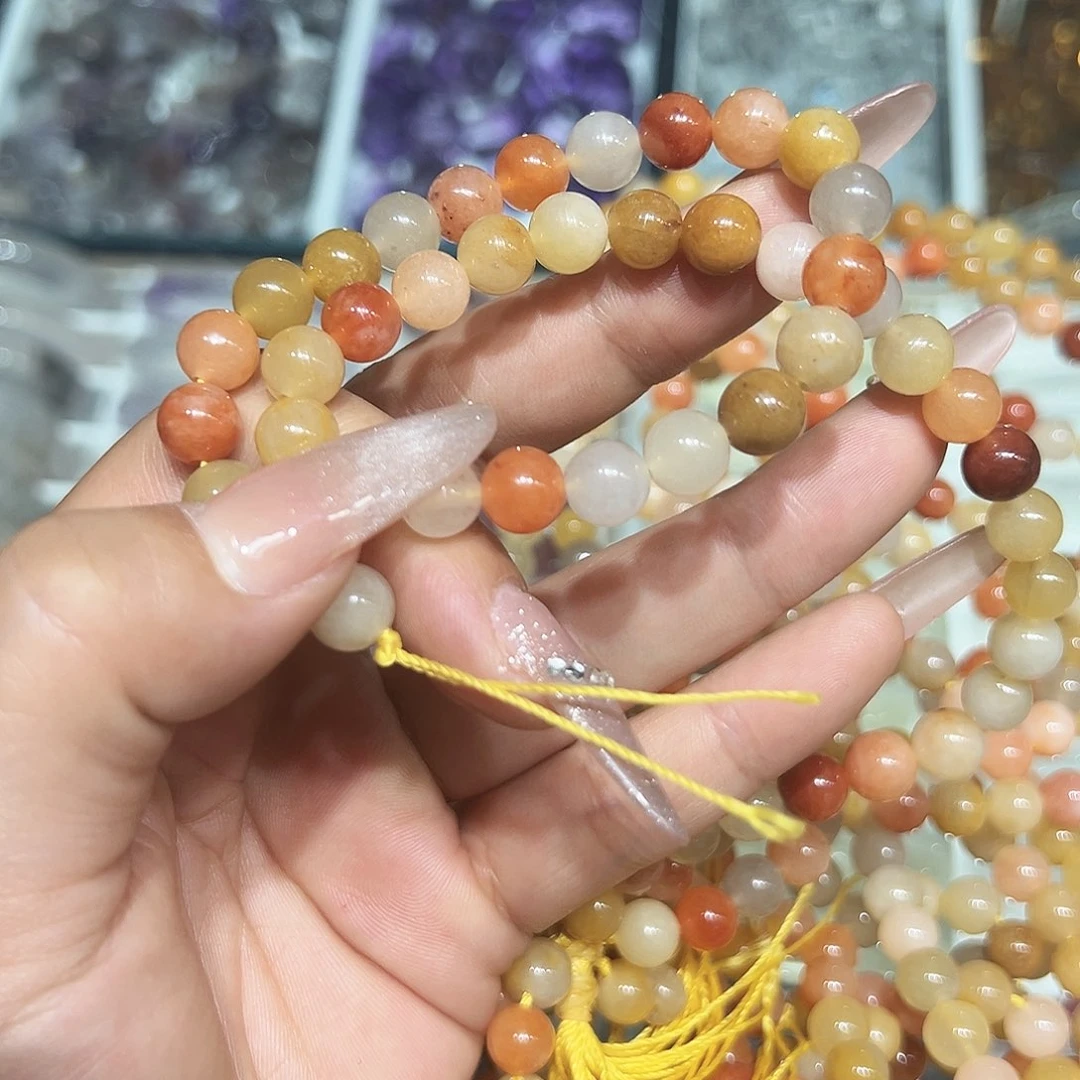 未镶嵌手链水晶金丝玉