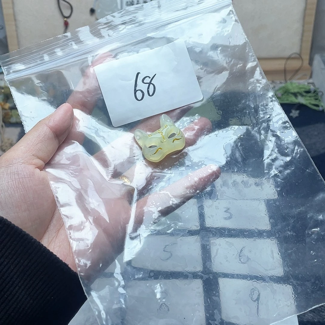 蛇纹石玉颈饰未镶嵌日****乐