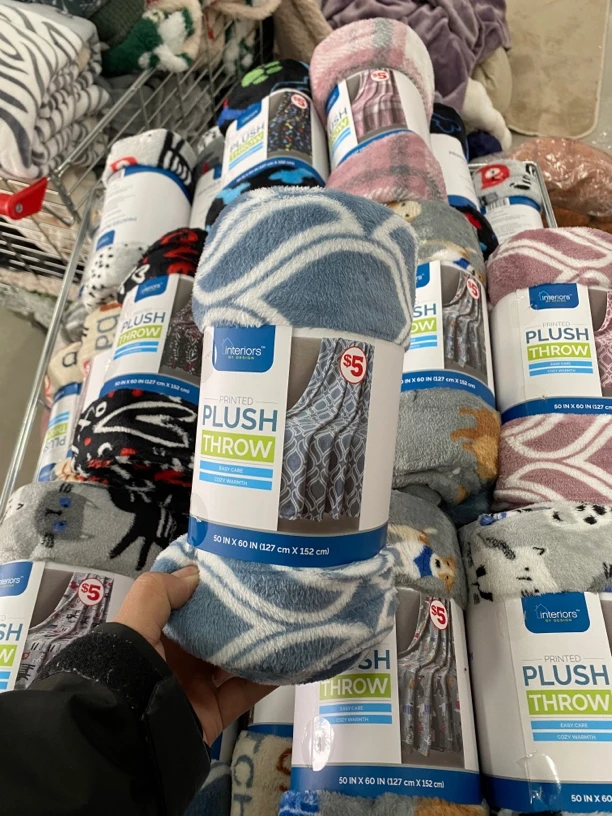 一等品现代简约毛毯休闲毯牛奶柔软盖毯格子毛巾被毯子