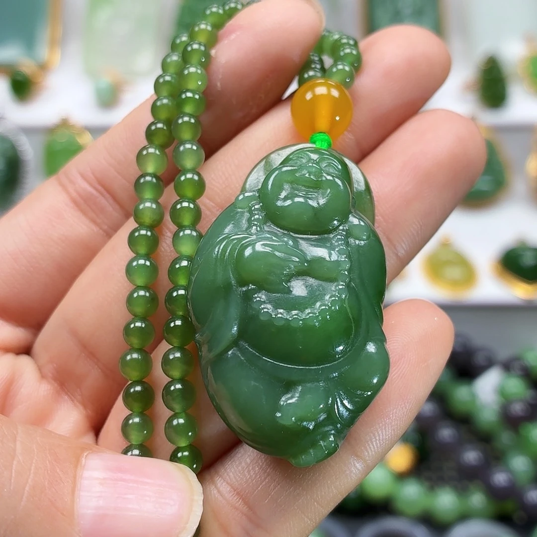 颈饰未镶嵌和田玉