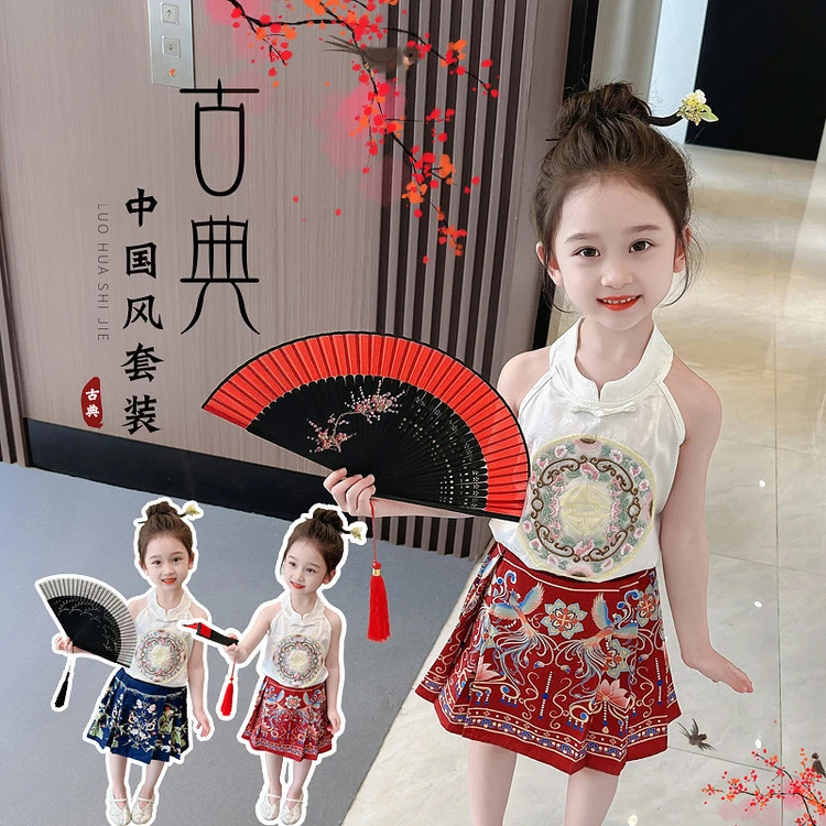 女童装2025新款儿童套装爆款春装婴儿6-12岁运动夏装春款卫衣套装