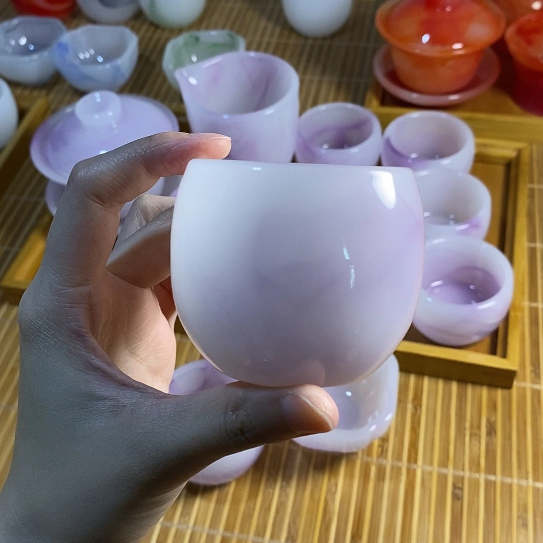 飘紫主人杯琉璃1个