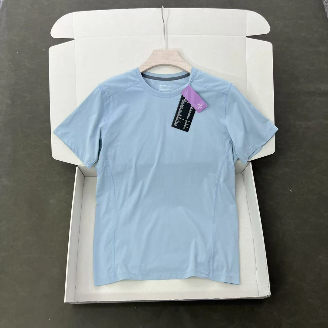 日家牛货 索罗娜 男女运动健身吸汗速干短袖T恤 立体裁剪