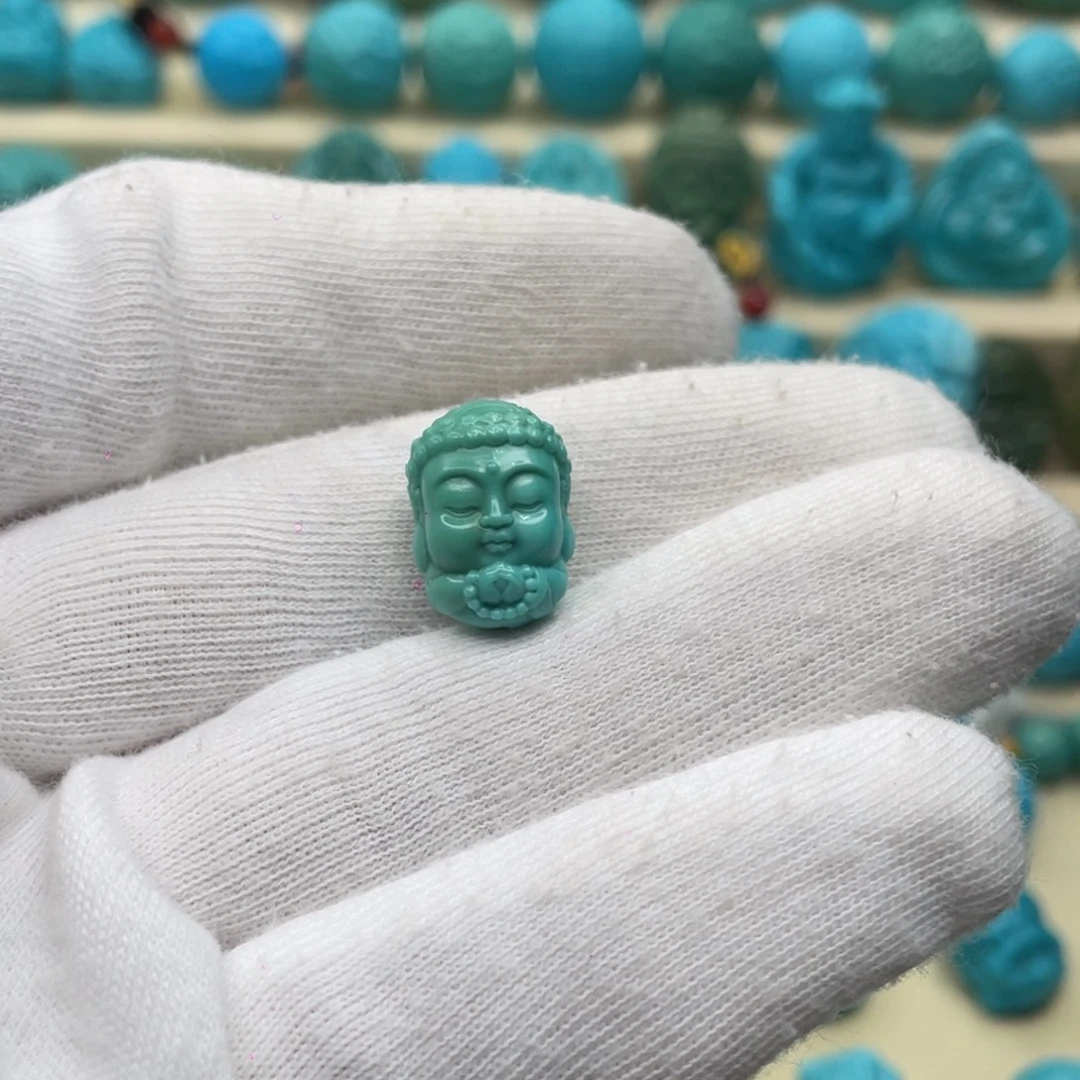 绿松石未镶嵌颈饰卡11-15-9