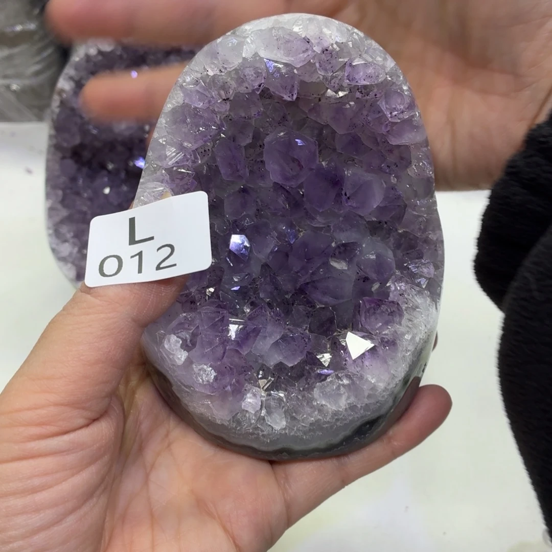 上***水水晶摆件未镶嵌天然紫水晶