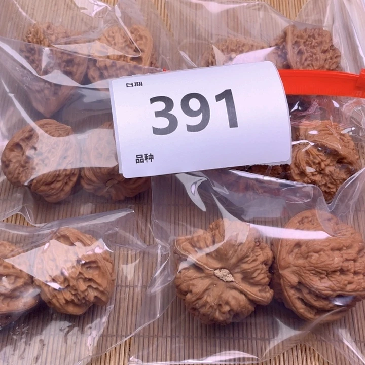 文玩核桃把件391号6对带练手粗筋