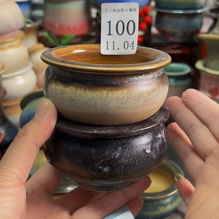 野***姐瓷片景德镇陶瓷手工制作