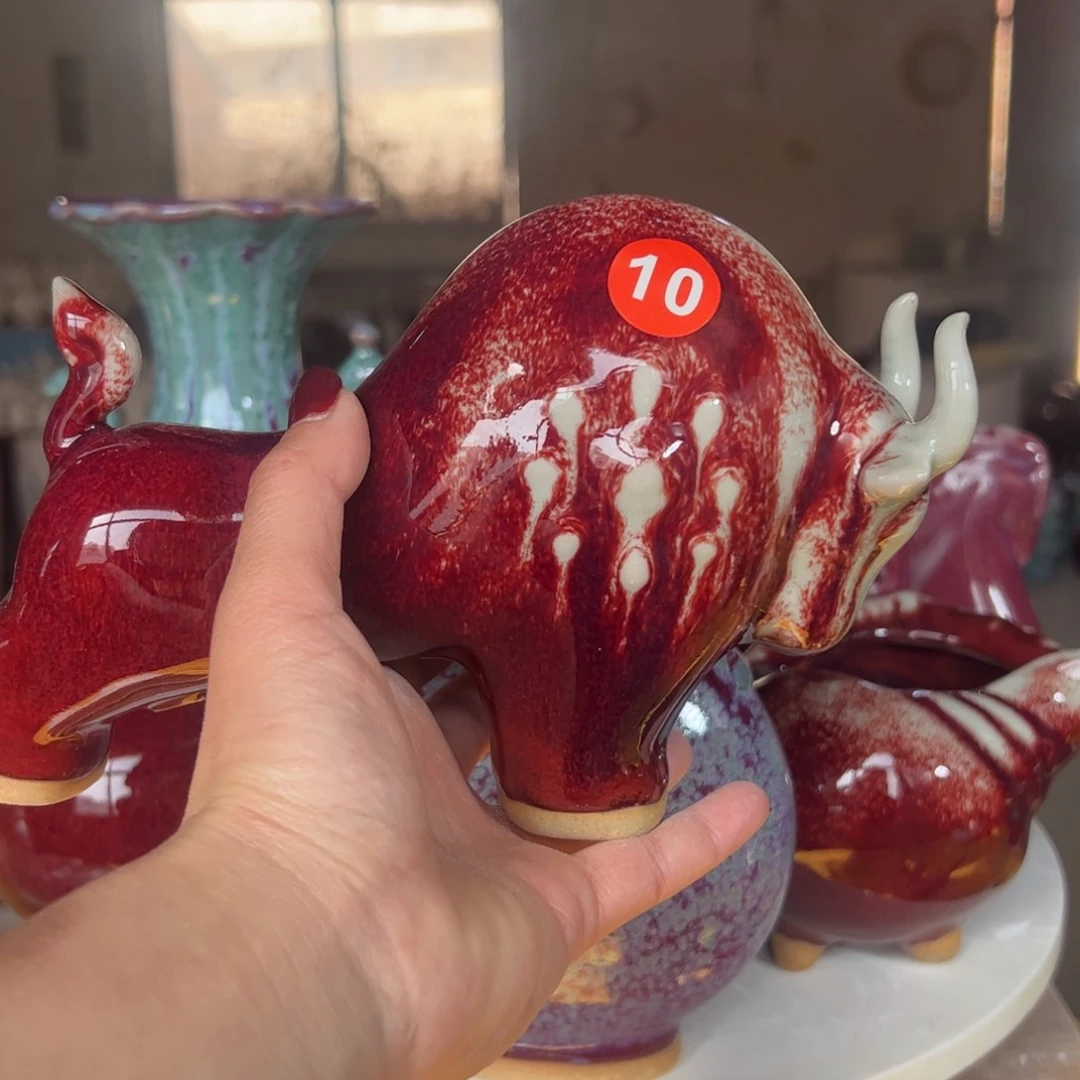 摆件郑家钧窑摆件