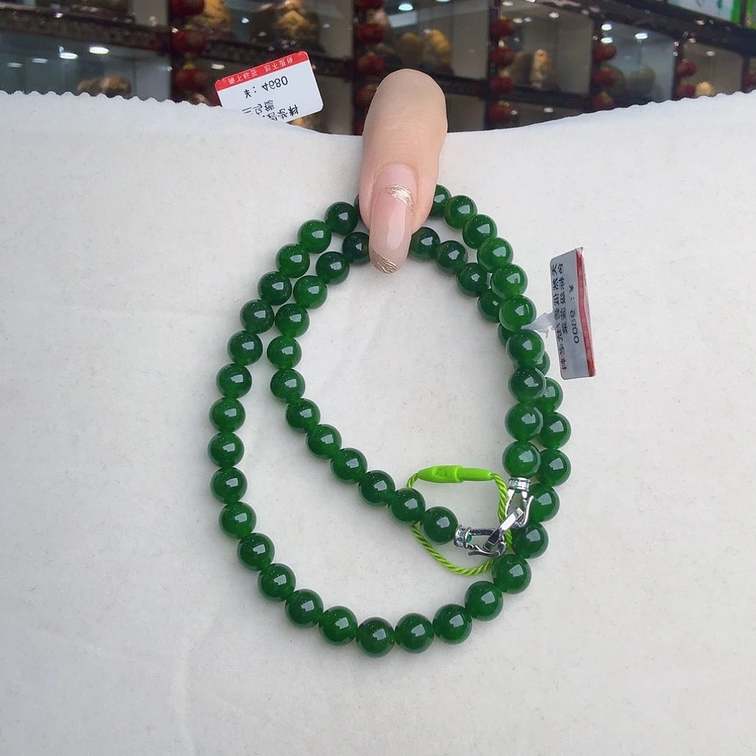 我***乐和田玉（碧玉）未镶嵌颈饰