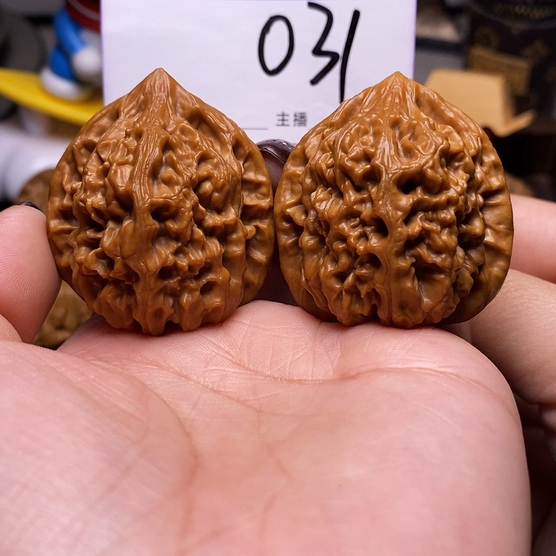 吊坠桃核文玩核桃老树鸡心41修n