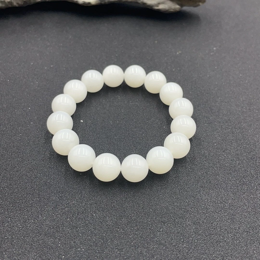 BY00510FZJT标101 北玉精选 和田玉手串