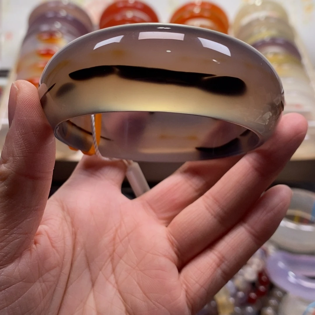 玛瑙/玉髓未镶嵌手镯64