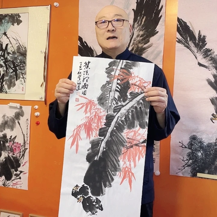 国画张圣敏先生纯手绘作品