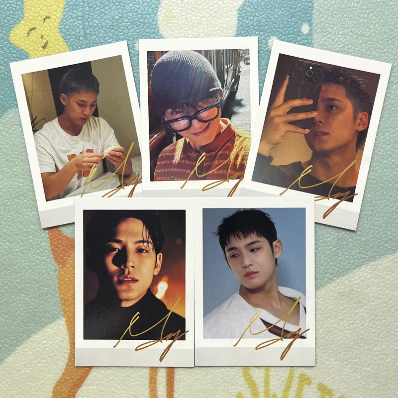 金珉奎MINGYU周边拍立得小卡5张大三寸收藏小卡片生日礼物