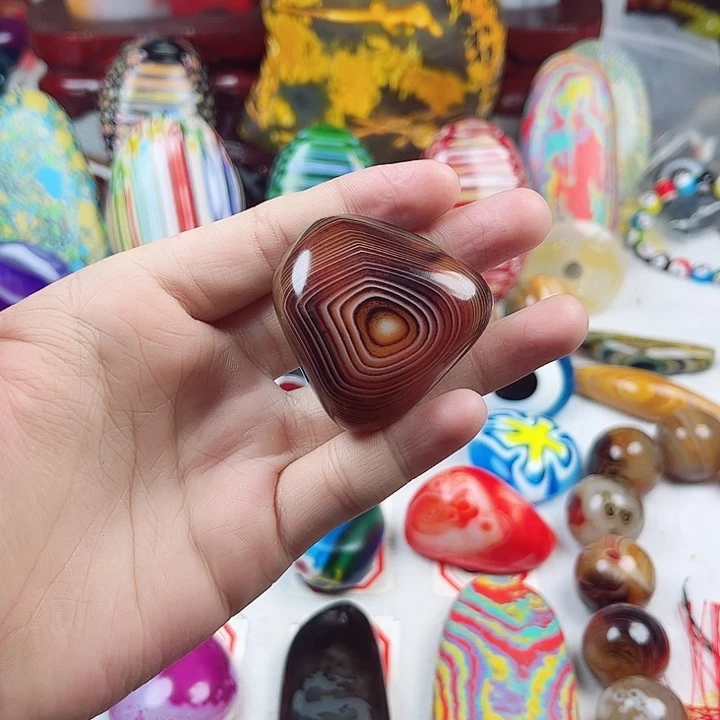 玛瑙/玉髓未镶嵌耳环
