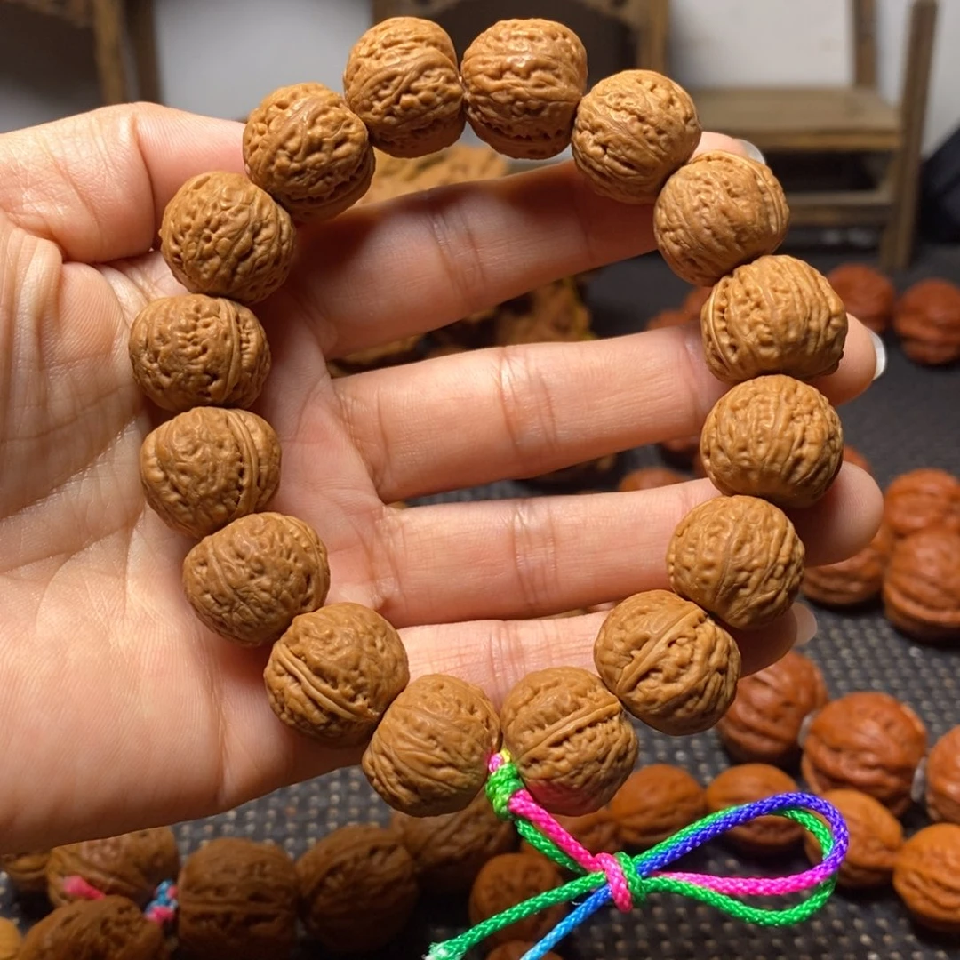 文玩核桃手串矮桩磨盘手串