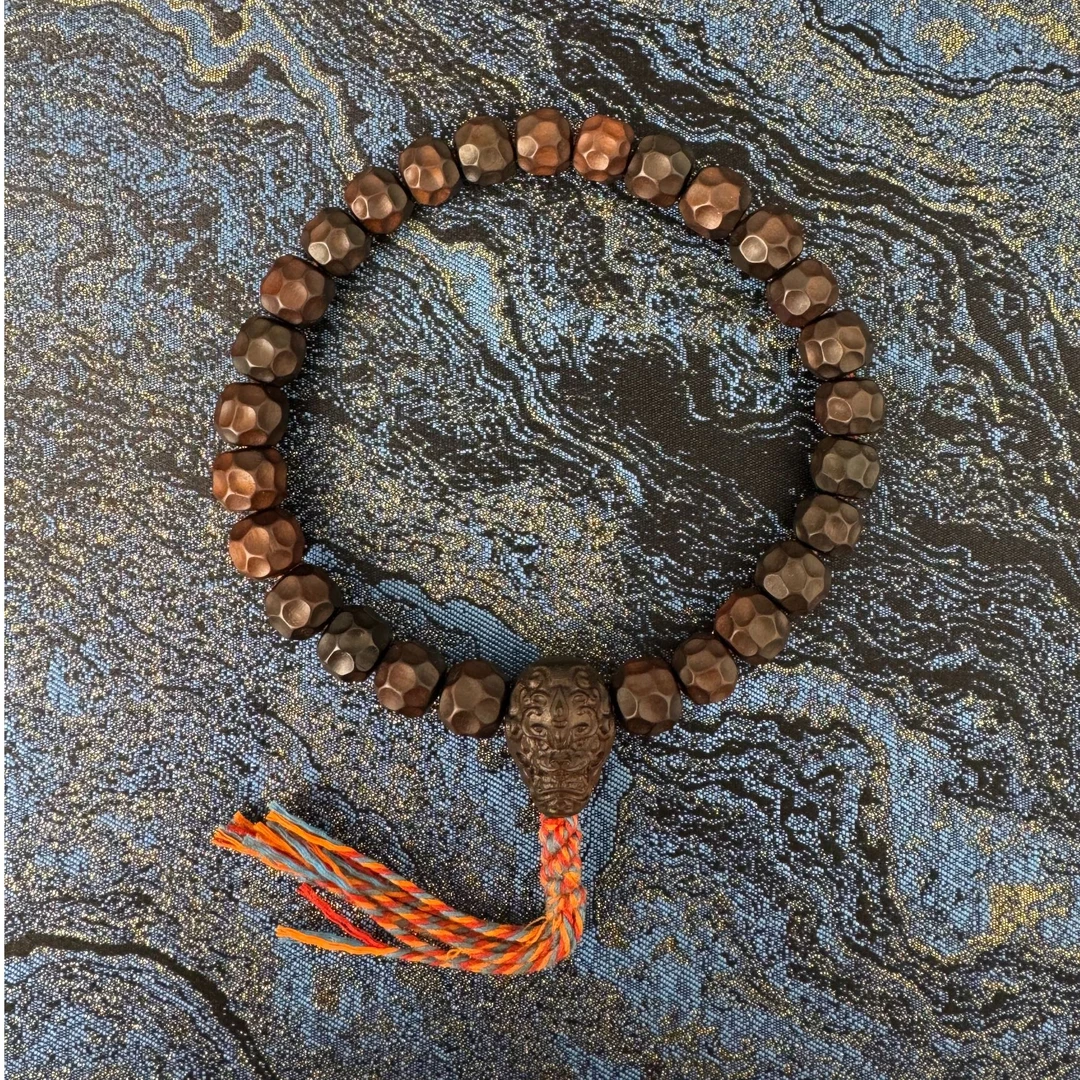 雷击枣木玉化 无相唐狮手持 11mm