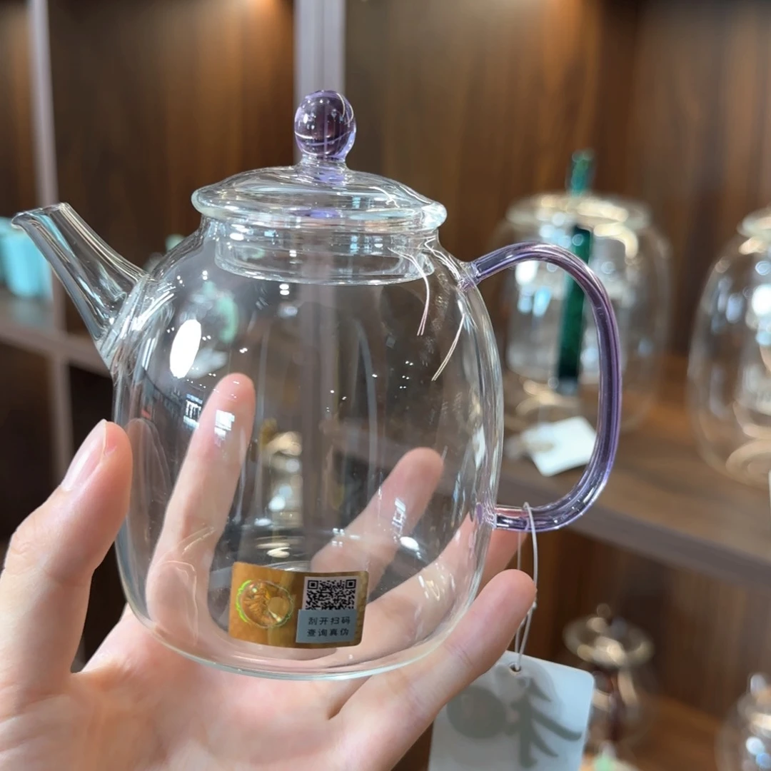 禾器宴臣壶浅紫色