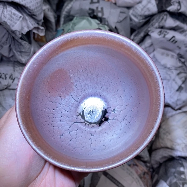 茶盏微瑕，建盏主人杯，介意勿拍