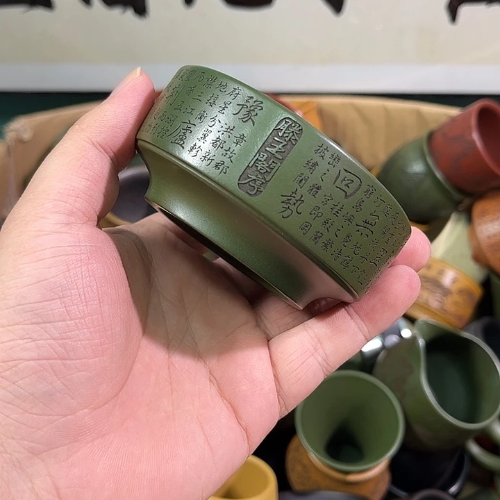 茶杯紫砂全手工紫砂主人杯