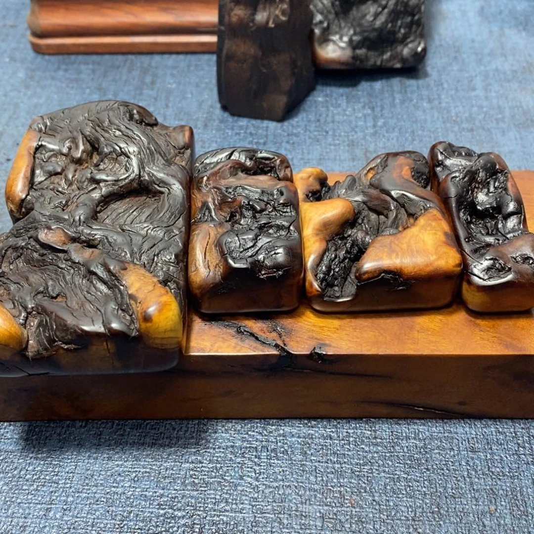 木?****?雷击枣木随行手把件