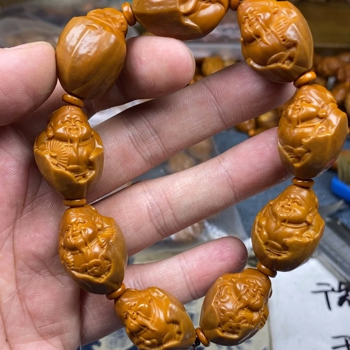 橄榄核手串/手链橄榄核雕工艺手串