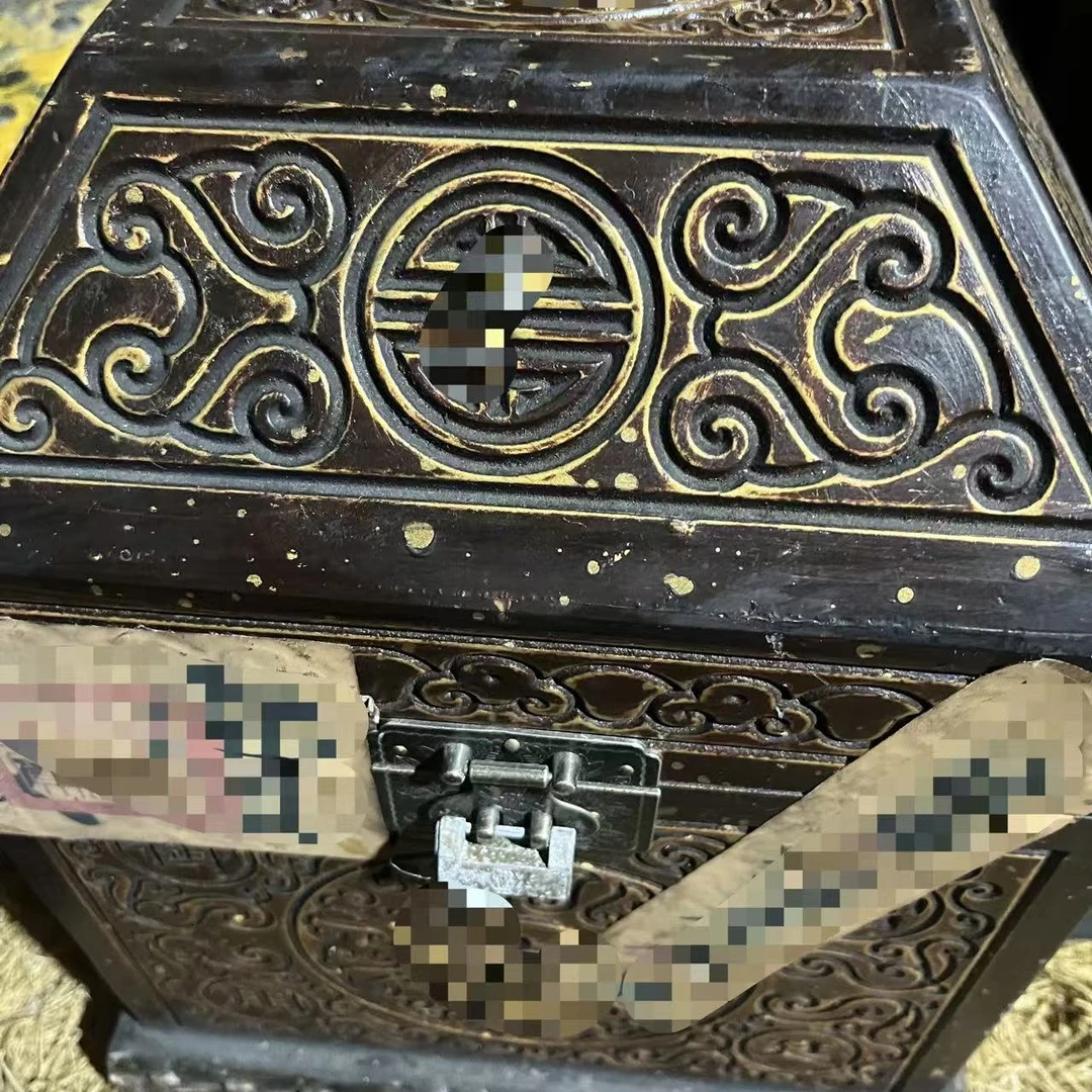 【闪购商品】精品圆鼎大箱子完整復古風