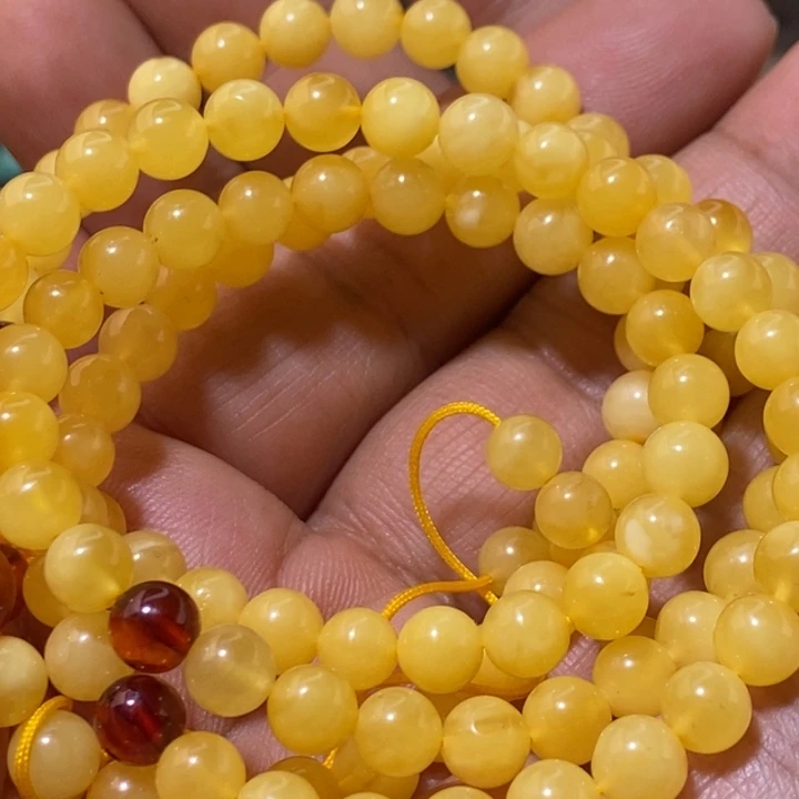 蜜蜡裸石未镶嵌配饰