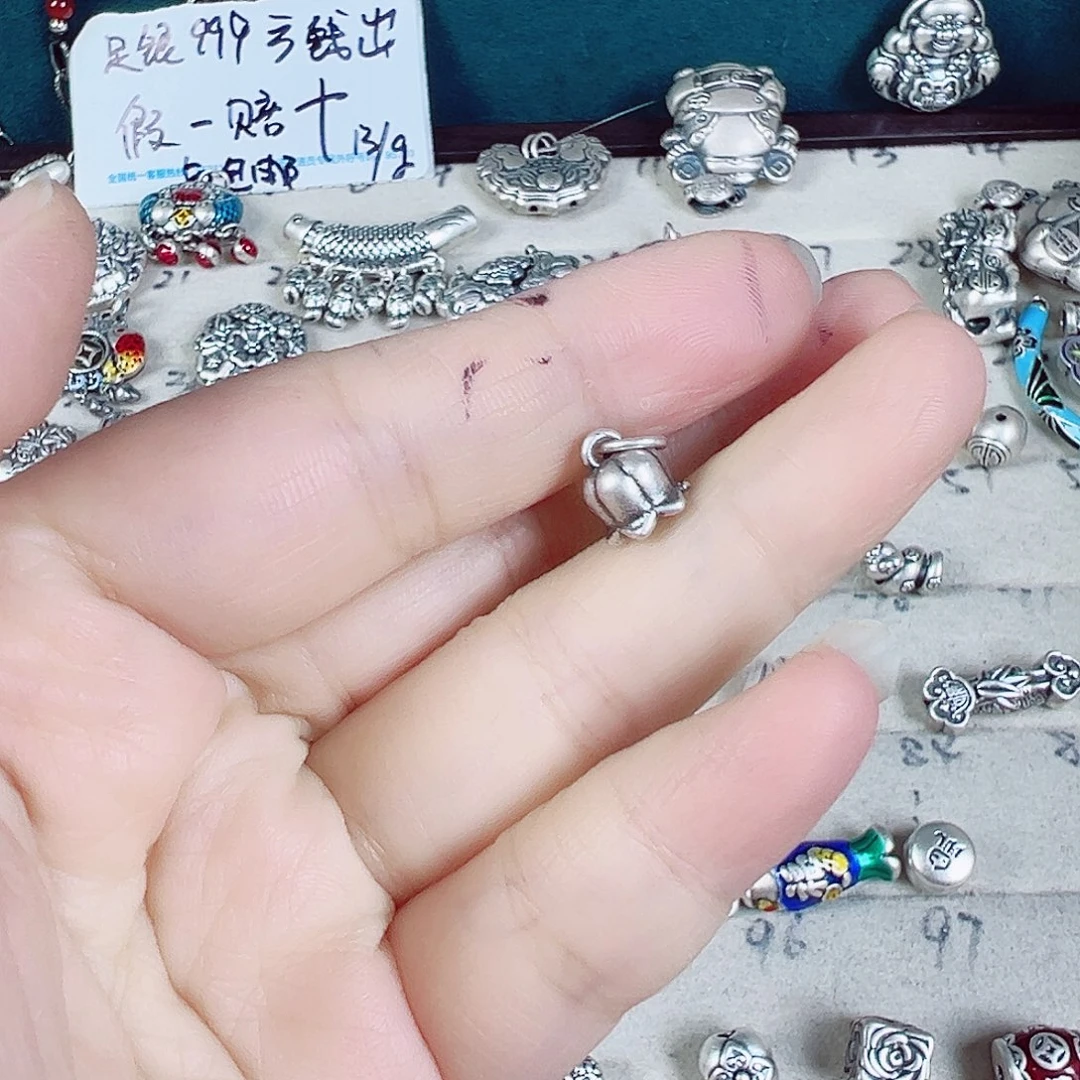 用***1珐琅足银足银配件