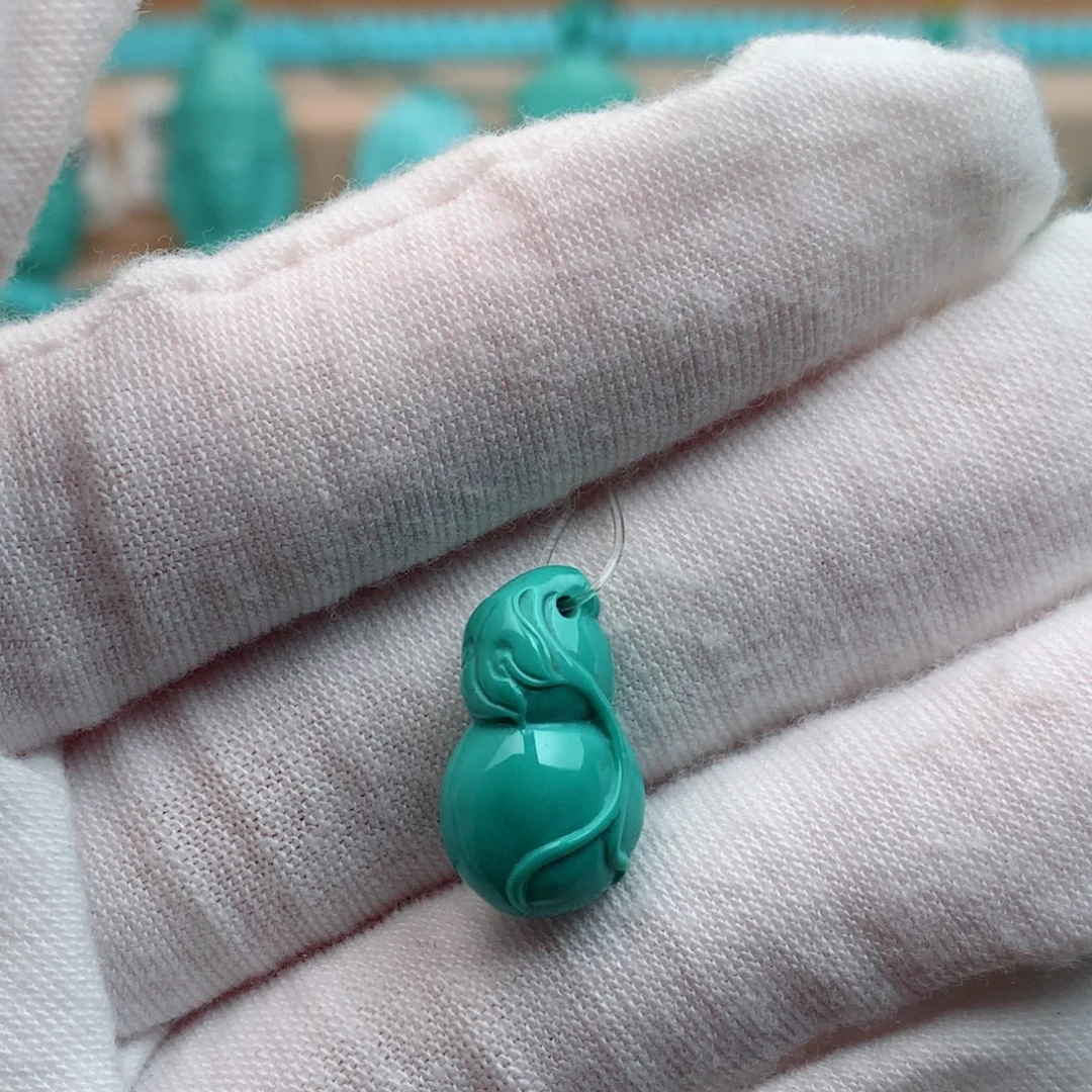 绿松石未镶嵌珠宝奇石10mm