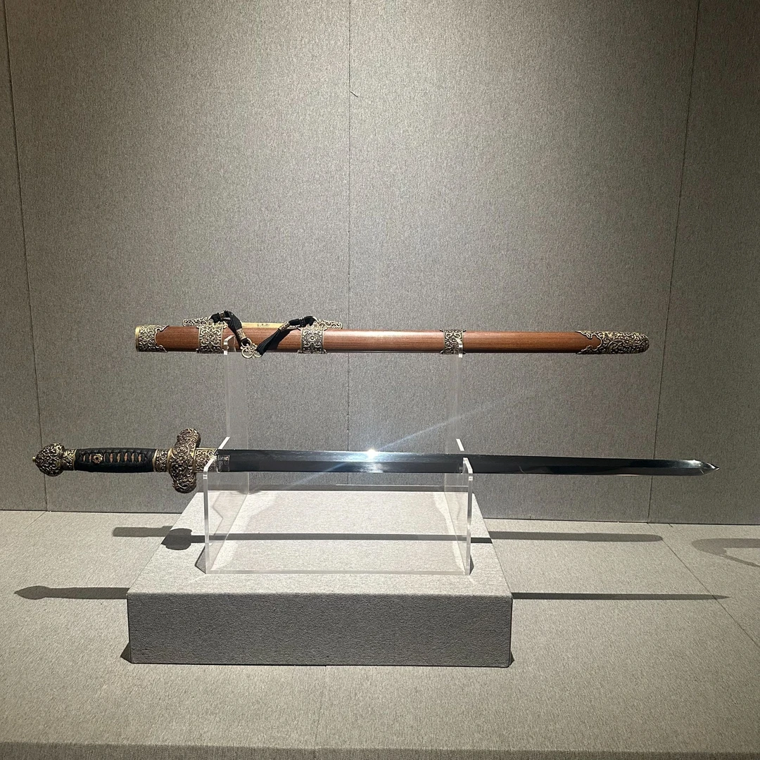 二千层贯霄剑周正武正武堂龙泉刀剑冷兵器未开刃